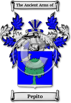 Pepito Family Crest Download (jpg) Legacy Series - 150 DPI