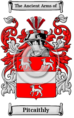 Pitcaithly Family Crest/Coat of Arms