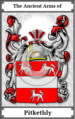 Pitkethly Family Crest Download (JPG)  Book Plated - 150 DPI
