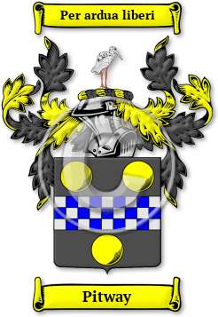 Pitway Family Crest Download (jpg) Legacy Series - 150 DPI