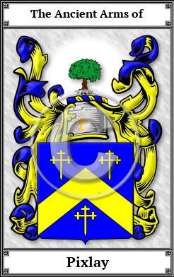 Pixlay Family Crest Download (JPG)  Book Plated - 150 DPI