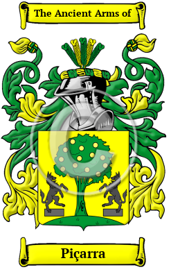 Piçarra Family Crest Download (JPG) Heritage Series - 300 DPI