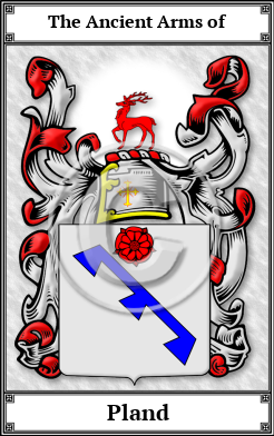 Pland Family Crest Download (JPG)  Book Plated - 150 DPI