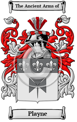 Playne Family Crest Download (JPG) Heritage Series - 600 DPI