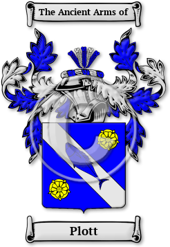 Plott Family Crest Download (JPG) Legacy Series - 600 DPI