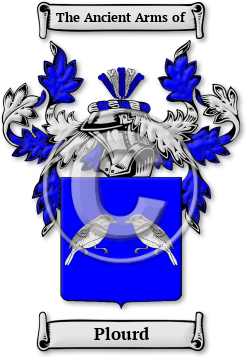 Plourd Family Crest Download (jpg) Legacy Series - 150 DPI