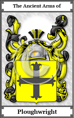 Ploughwright Family Crest Download (JPG)  Book Plated - 150 DPI
