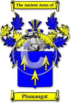 Plumaugat Family Crest Download (jpg) Legacy Series - 150 DPI