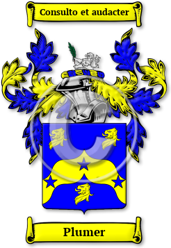 Plumer Family Crest Download (jpg) Legacy Series - 150 DPI