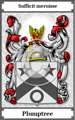Plumptree Family Crest Download (JPG)  Book Plated - 150 DPI