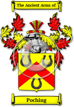 Poching Family Crest Download (jpg) Legacy Series - 150 DPI