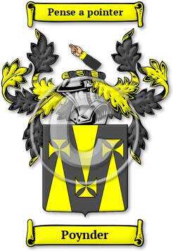 Poynder Family Crest Download (JPG) Legacy Series - 600 DPI