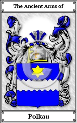 Polkau Family Crest Download (JPG)  Book Plated - 150 DPI