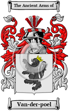 Van-der-poel Family Crest Download (JPG) Heritage Series - 300 DPI