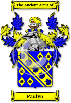 Paulyn Family Crest Download (jpg) Legacy Series - 150 DPI