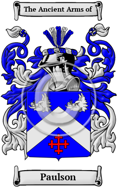 Paulson Family Crest Download (JPG) Heritage Series - 600 DPI