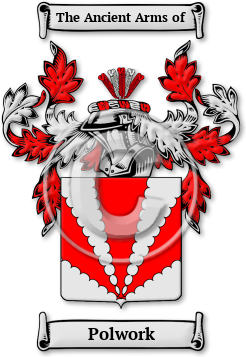 Polwork Family Crest Download (JPG) Legacy Series - 600 DPI