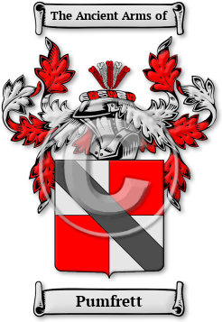 Pumfrett Family Crest Download (jpg) Legacy Series - 150 DPI