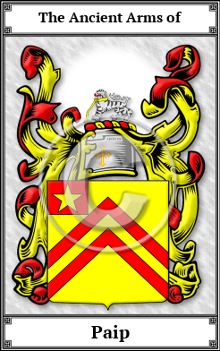 Paip Family Crest Download (JPG)  Book Plated - 150 DPI