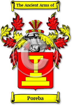 Poreba Family Crest Download (JPG) Legacy Series - 600 DPI