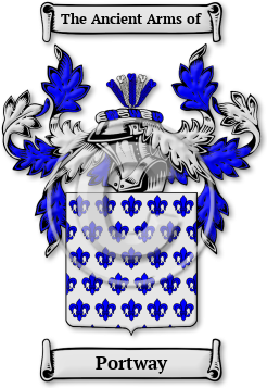 Portway Family Crest Download (jpg) Legacy Series - 150 DPI
