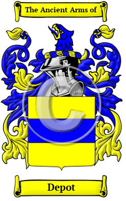 Depot Family Crest Download (JPG) Heritage Series - 600 DPI