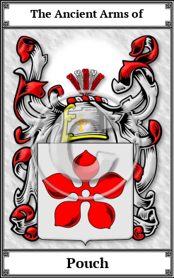 Pouch Family Crest Download (JPG)  Book Plated - 150 DPI