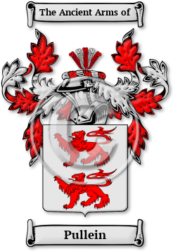 Pullein Family Crest Download (jpg) Legacy Series - 150 DPI