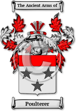Poulterer Family Crest Download (JPG) Legacy Series - 600 DPI
