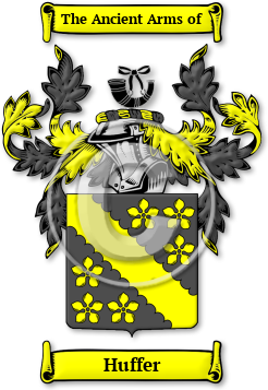 Huffer Family Crest Download (JPG) Legacy Series - 600 DPI