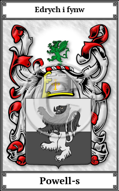 Powell-s Family Crest Download (JPG)  Book Plated - 150 DPI
