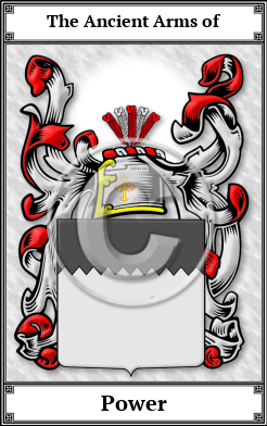 Power Family Crest Download (JPG)  Book Plated - 150 DPI