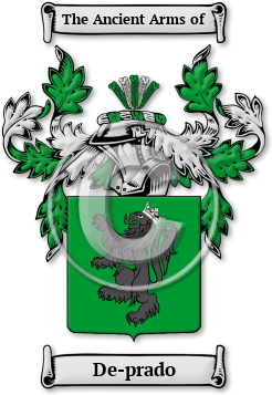 De-prado Family Crest Download (JPG) Legacy Series - 600 DPI