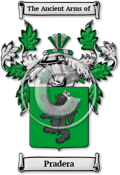 Pradera Family Crest Download (JPG) Legacy Series - 600 DPI