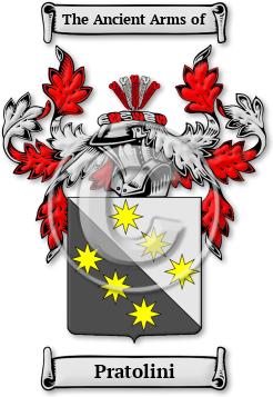 Pratolini Family Crest Download (JPG) Legacy Series - 600 DPI