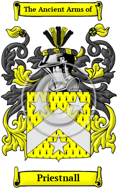 Priestnall Family Crest Download (jpg) Heritage Series - 150 DPI