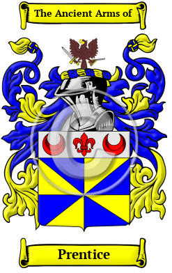 Prentice Family Crest Download (jpg) Heritage Series - 150 DPI