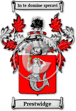 Prestwidge Family Crest Download (JPG) Legacy Series - 600 DPI