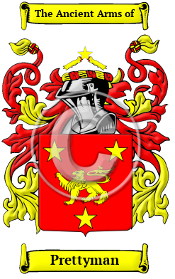 Prettyman Family Crest Download (JPG) Heritage Series - 300 DPI