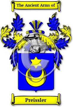 Preissler Family Crest Download (JPG) Legacy Series - 600 DPI