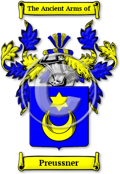 Preussner Family Crest Download (JPG) Legacy Series - 600 DPI