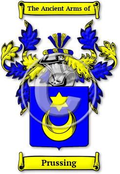 Prussing Family Crest Download (JPG) Legacy Series - 600 DPI