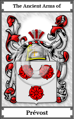 Prévost Family Crest Download (JPG)  Book Plated - 150 DPI