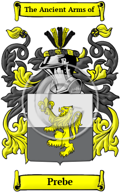Prebe Family Crest Download (JPG) Heritage Series - 600 DPI