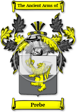 Prebe Family Crest Download (JPG) Legacy Series - 300 DPI