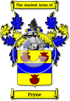 Pryne Family Crest Download (JPG) Legacy Series - 600 DPI