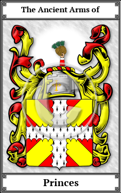 Princes Family Crest Download (JPG)  Book Plated - 150 DPI