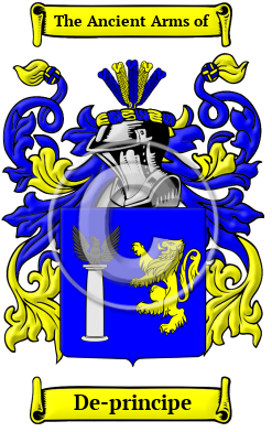 De-principe Family Crest Download (JPG) Heritage Series - 300 DPI