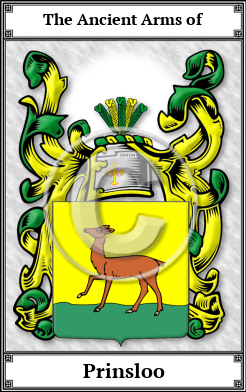 Prinsloo Family Crest Download (JPG)  Book Plated - 150 DPI