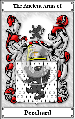 Perchard Family Crest Download (JPG) Book Plated - 600 DPI